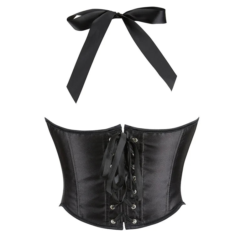HLJ&GG Black Sexy Bandage Corse Two Piece Sets Women Sleeveless Backless Slim Top And Leopard Shorts Outfits Fashion Streetwear