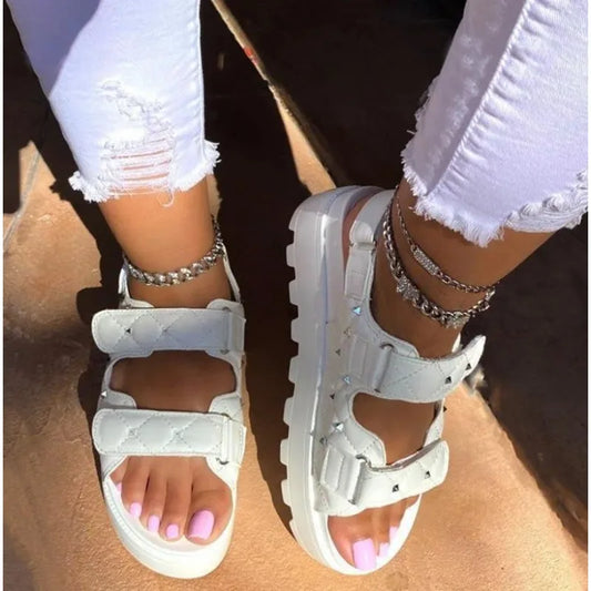 Women's Thick-Sole Double-Layer Sandals