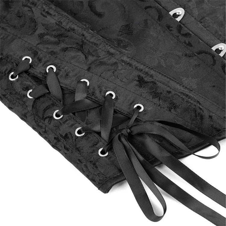 Women Corset Crop Top Overbust Sexy Lace Up Bustier Slimming Body Shaper Short Torso Corselet Vest Black White Red