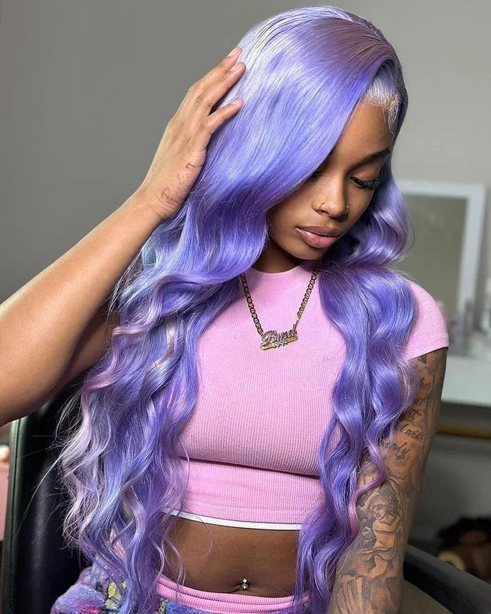 36 40 Inch 613 Honey Blonde Body Wave 250 Density 13x6 HD Lace Front Human Hair Wigs 13x4 HD Lace Frontal Wig for black women