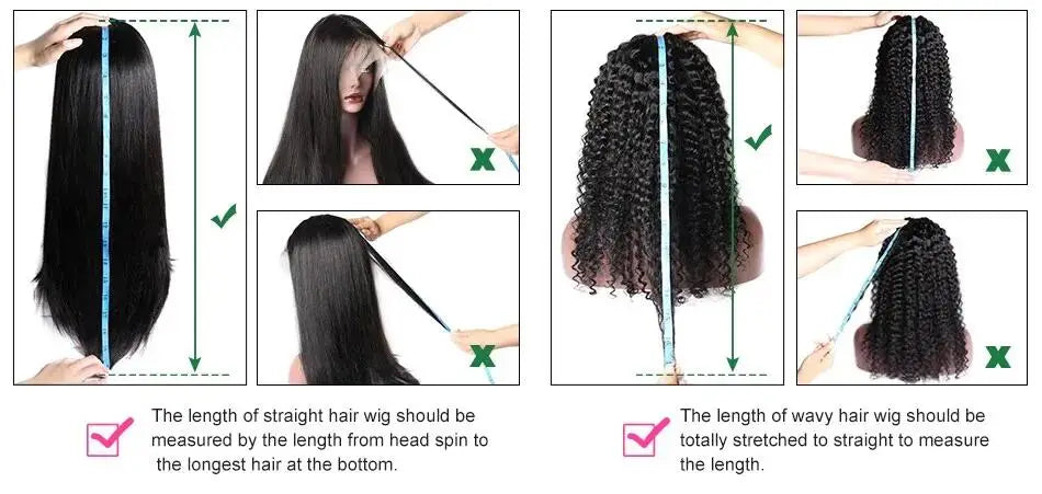 Ombre Dark Blue Body Wave Human Hair Wigs 13x6 13x4 Lace Frontal Wig Pre Plucked 7x5 Glueless Wig 180 Density For Women