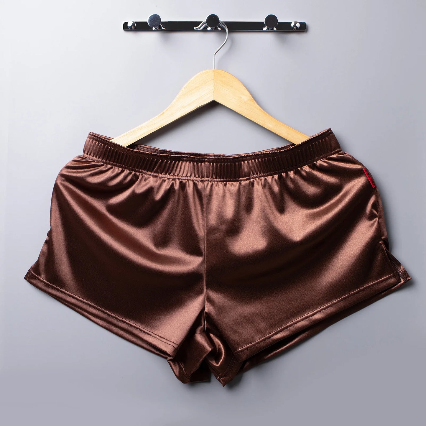 Sexy Sleepwear Nightwear Satin Short Pants Men Underwear Lounge Pajamas Homewear Sleep Bottoms Boxershorts