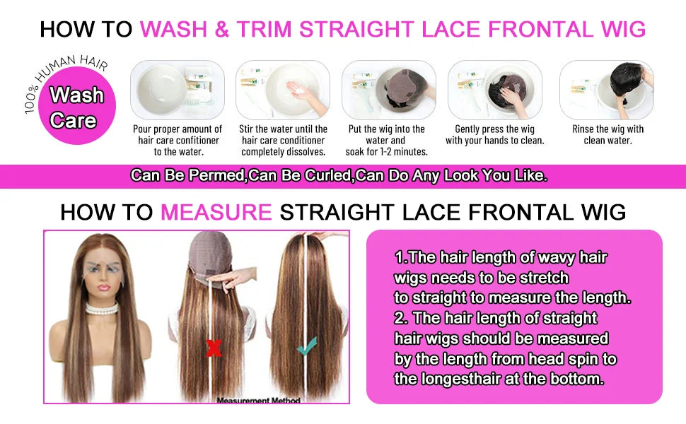 30Inch Straight Lace Front Wig Human Hair Light Grey 13x6HD Lace Front Wig Human Hair Pre Plucked 13x4 Lace Front Wig Human Hair