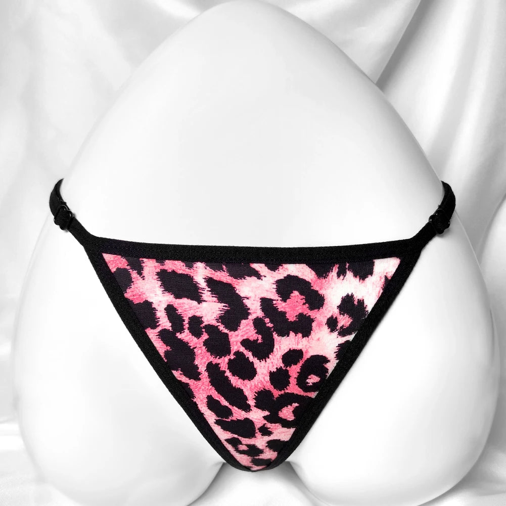 Customize Name Crystal Letters Waist Body Chain for Women Sexy Leopard Underwear Thong Body Jewelry Valentine's Day Gift