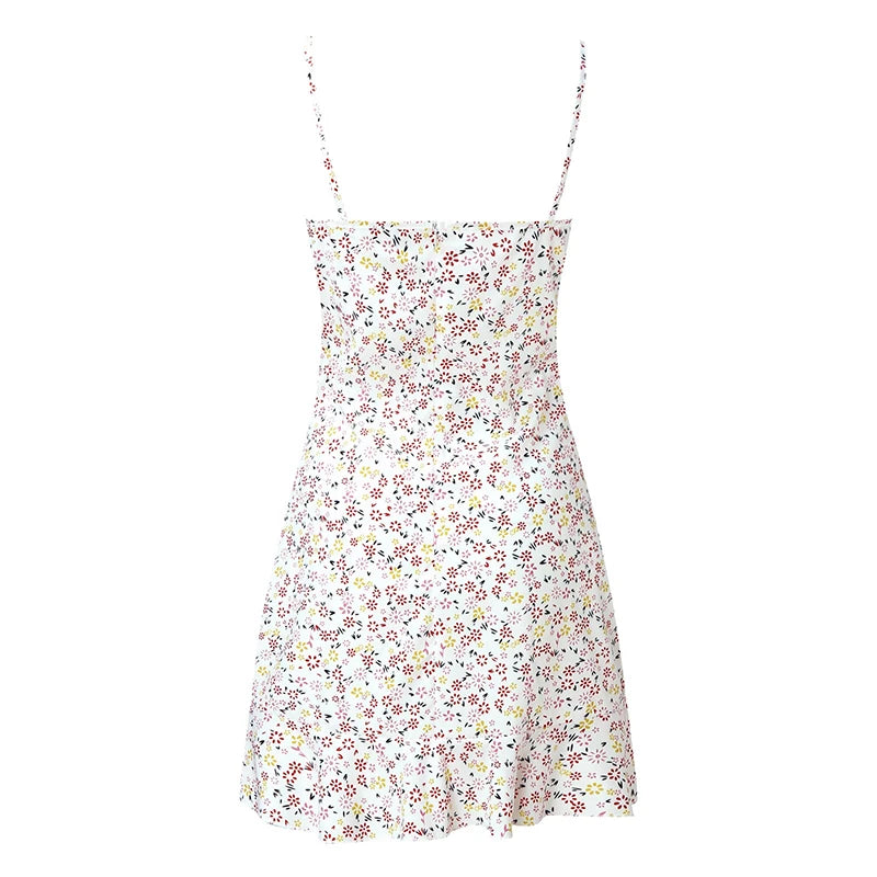Women's Sexy Casual Home Small Floral Camisole Dress Summer Comfortable dress