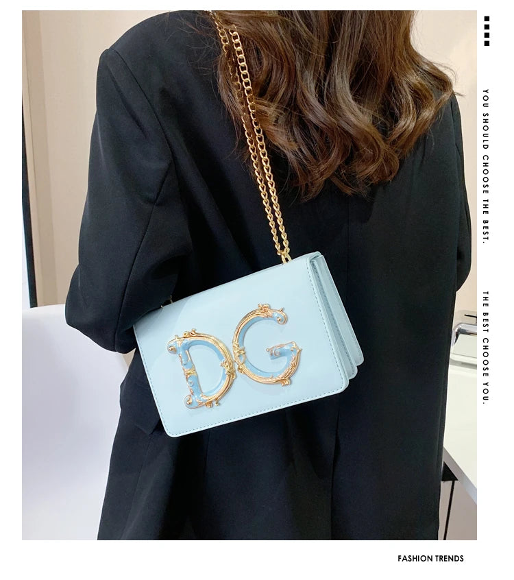 Stylish Crossbody Bag Ladies Handbag Made Of Genuine Leather With Gold Accents Fashionable Everyday Essential