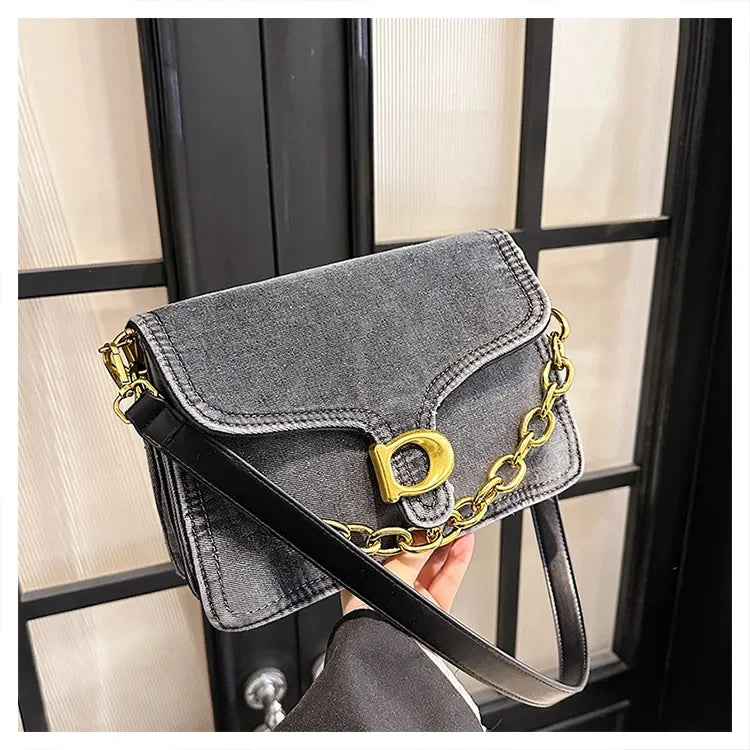 2025 High-Value Retro Women's Canvas Underarm Bag – Trendy Shoulder/Crossbody, Versatile Sophisticated Backpack