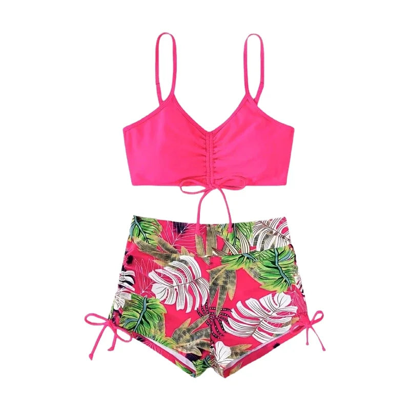 Sexy Bikini, Swimwear Push Up Bikini Set High Waist Shorts Swimwear, Swim Suit Beachwear