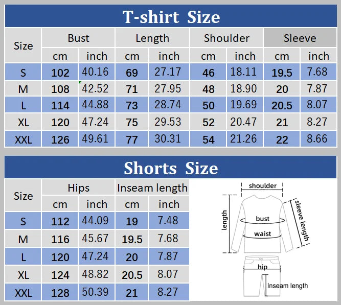 Summer Sets Men Jersey T-Shirts and Shorts Outfit Two-Piece Hooded T-Shirt Zipper Pocket Shorts Fashion Loose Oversize Clothing