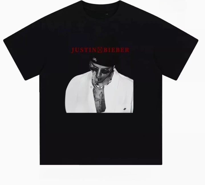 Justin Bieber Shirts Streetwear T-shirts T Shirts for Men Graphic T Shirts Top Cpe Unisex Pro Choice My Body My Choice