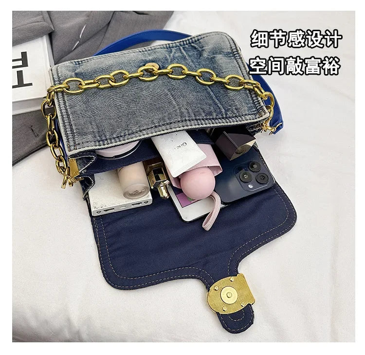 2025 High-Value Retro Women's Canvas Underarm Bag – Trendy Shoulder/Crossbody, Versatile Sophisticated Backpack