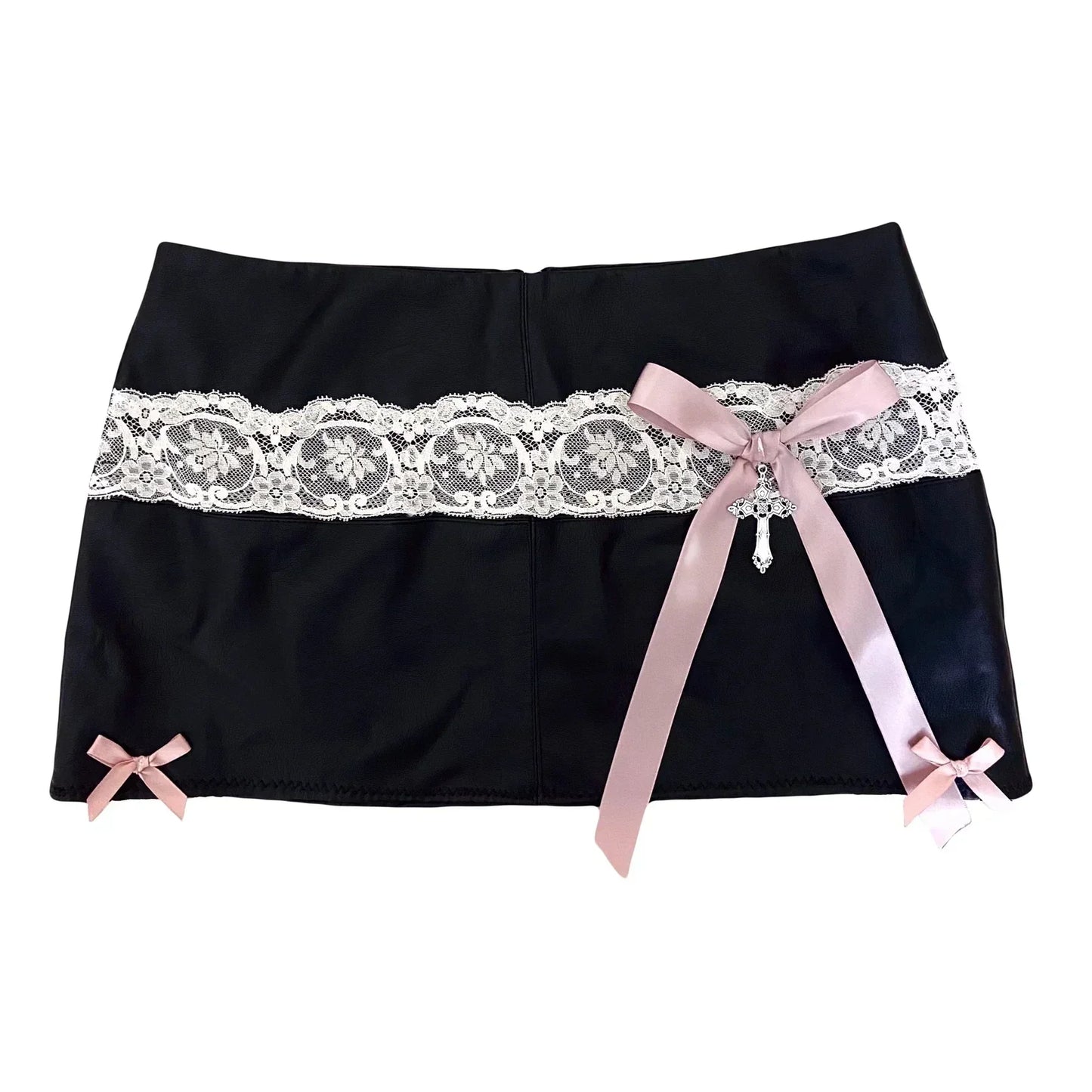 Gothic Pattern High Waist Slimming Mini A-line Skirt Stylish High Street Trend Mini Skirt Street Hot Girl Y2k Mini Skirt