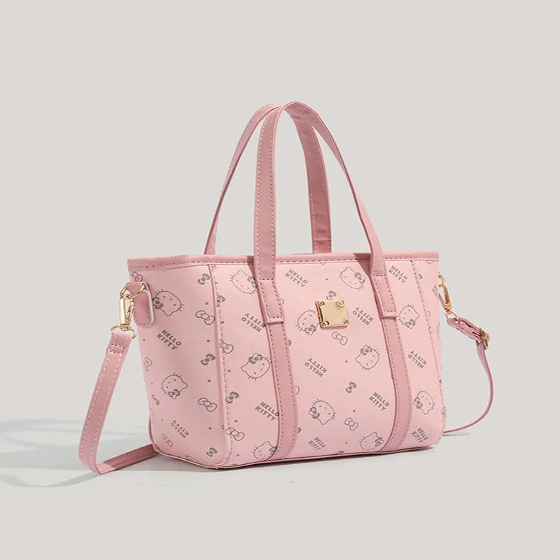 Sanrio Hello Kitty Handbags Women Fashion Satchel Portable Tote Purses and Handbags Crossbody Bags for Women Designer Bag