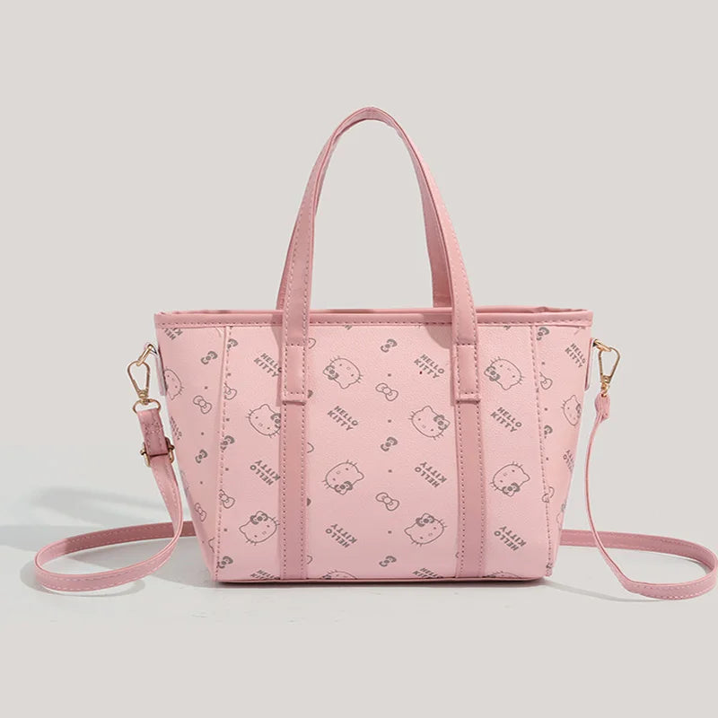 Sanrio Hello Kitty Handbags Women Fashion Satchel Portable Tote Purses and Handbags Crossbody Bags for Women Designer Bag