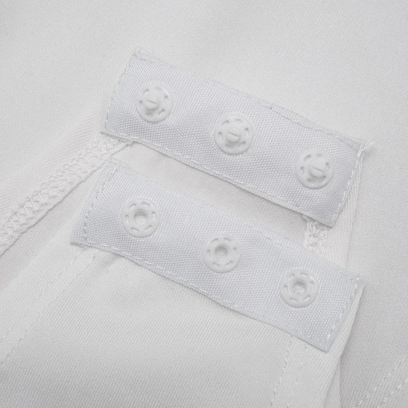 Nsauye Casual Pullover Women Long Sleeve Basic Solid White One Pieces Bodycon Bodysuit Tops Y2K Sexy Autumn 2025 Club Rompers