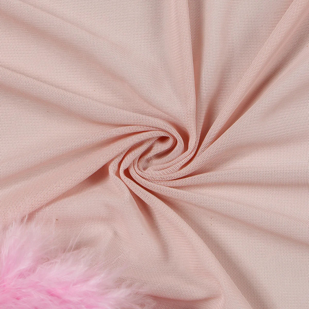 Weird Puss Sexy Fashion 2 Piece Set Women Fluff Patchwork Lace-Up Full Sleeve+Skinny Peach Hip Pants Club Coquett Trend Outfits