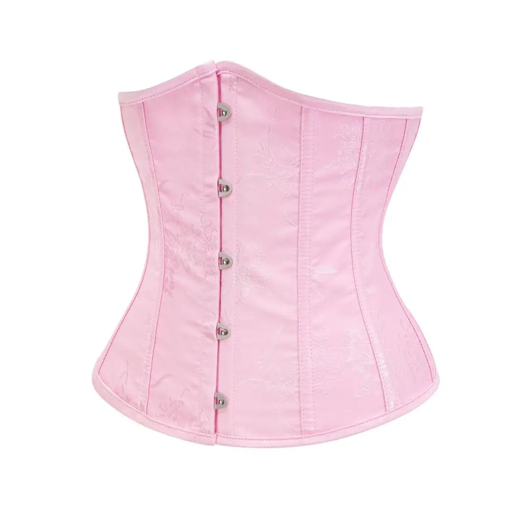 Sky Blue Jacquard Steampunk Underbust Corset Shapewear Women Tummy Control Waist Trainer Sexy Bustiers & Corsets Gothic Clothing
