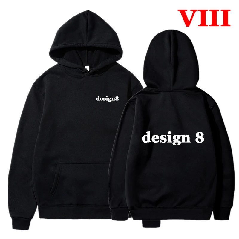 Men Women Hoodie Loose Casual Clothing Fashion Long Sleeve Hooded Pullover Personality Streetwear Sweatshirts