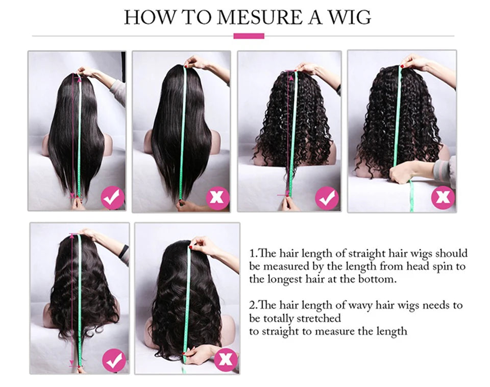 Highlight Green with Black Color Transparent Body Wave 13x6 13x4 Lace Frontal Human Wigs for Women Pre Plucked with Baby Hair