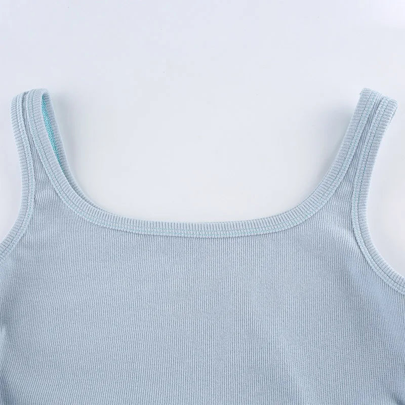 Ruched Sleeveless Tank Tops Tees Women Solid Casual Fashion Crop Top Ladies High Street Tie Up Croptop Summer Fitness
