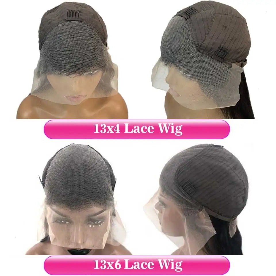 30 40 Inch Green Body Wave Human Hair Lace Front Wigs 13x4 13X6 HD Lace Frontal Wig Brazilian Colored Highlight Wig Human Hair