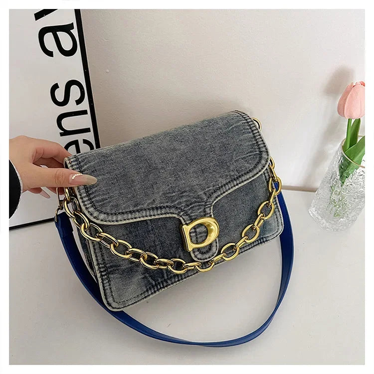 2025 High-Value Retro Women's Canvas Underarm Bag – Trendy Shoulder/Crossbody, Versatile Sophisticated Backpack