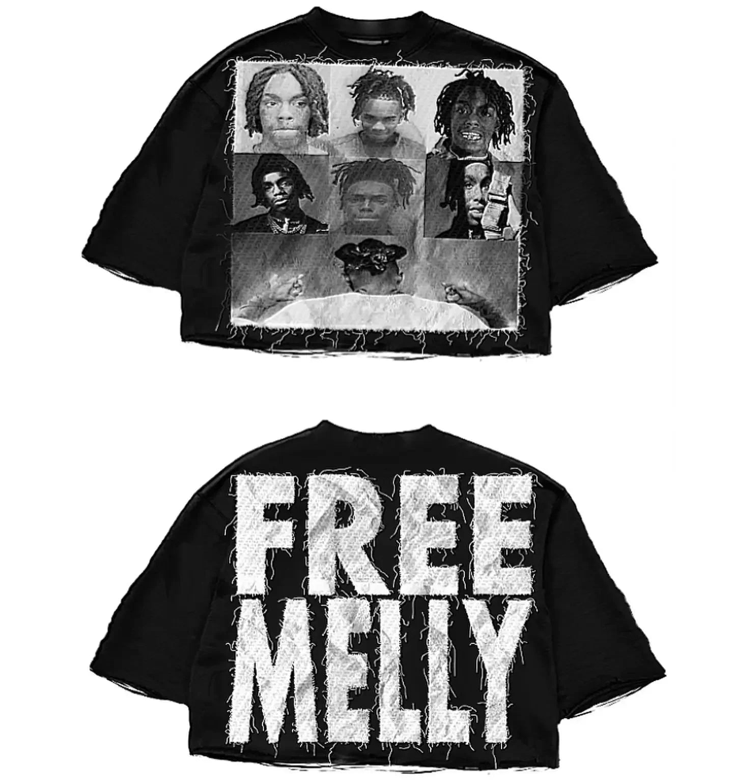 Street T-shirt Y2K Top Rock Hip Hop Graphic Print Oversized T-shirt Men's and Women's Crew Neck Cotton Short-sleeved Top Clothes