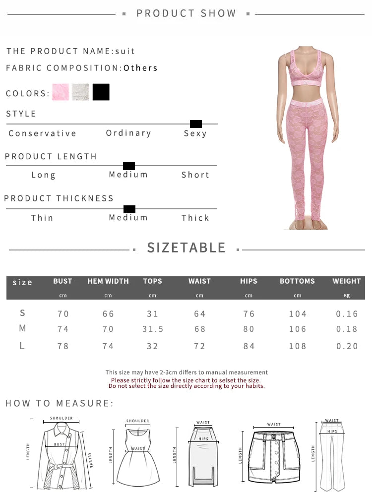 Weird Puss Jacquard Sexy 2 Piece Set Women Thin Summer Coquette Wide Belt Tank Tops+Leggings Stretch Activity Matching Clubwear
