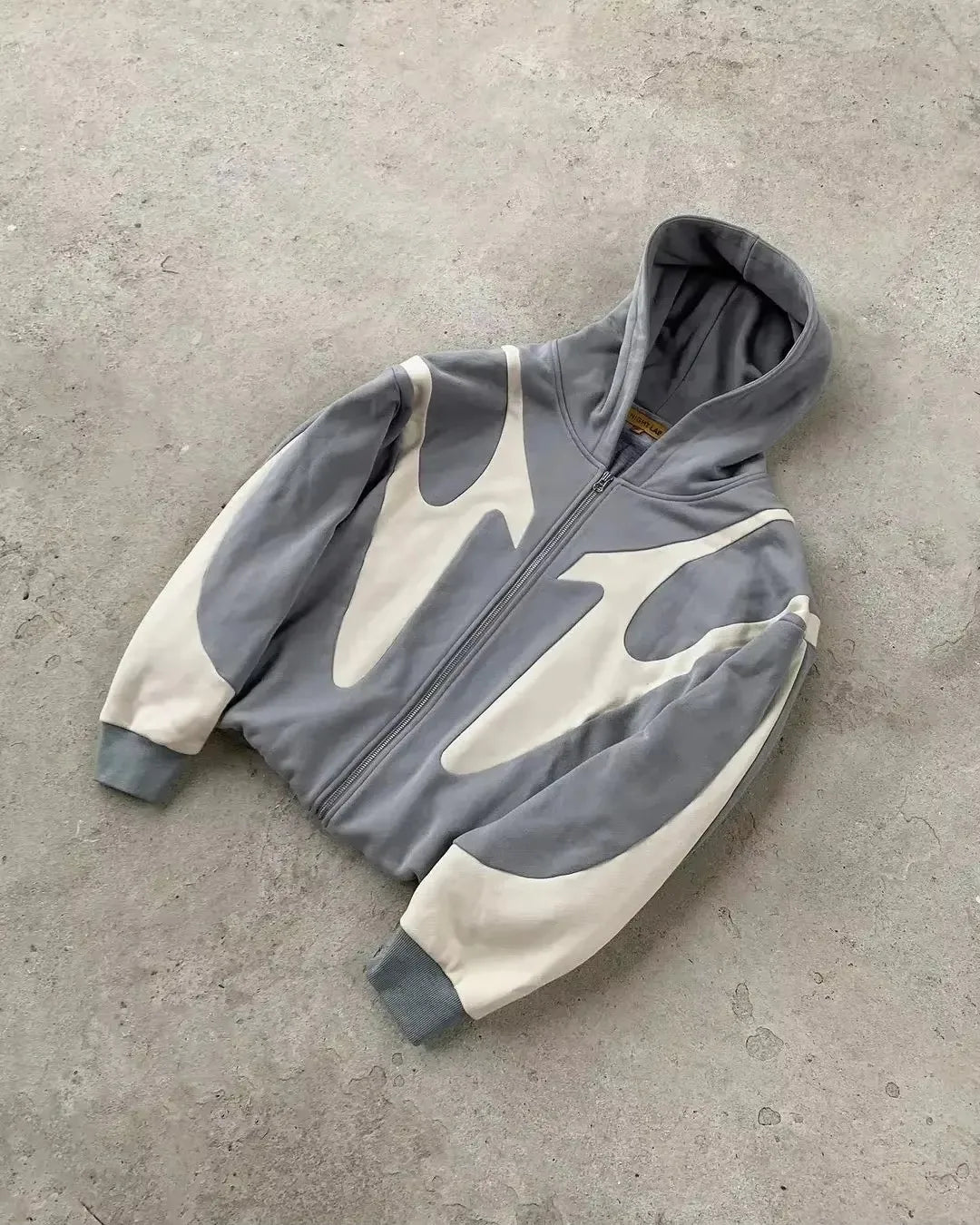 Men's Alphabet Embroidered Hoodie