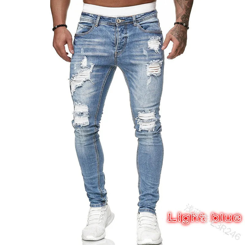 Men's Straight-Leg Stretch Jeans