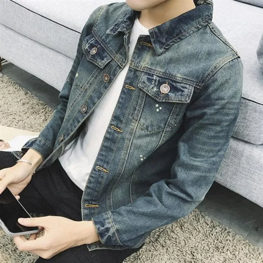 Men's Short Denim Jacket