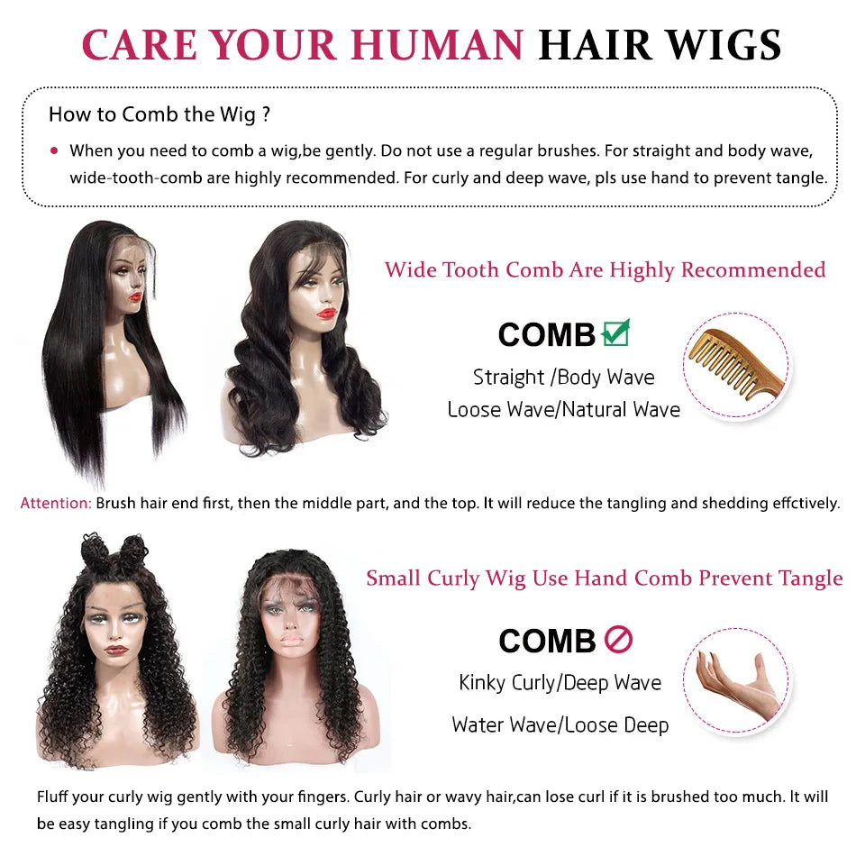 Blue Colored Human Hair Wig 13x4 Lace Frontal Wigs Straight Lace Front Human Hair Wig For Women Brazilian Remy Human Hair Wig