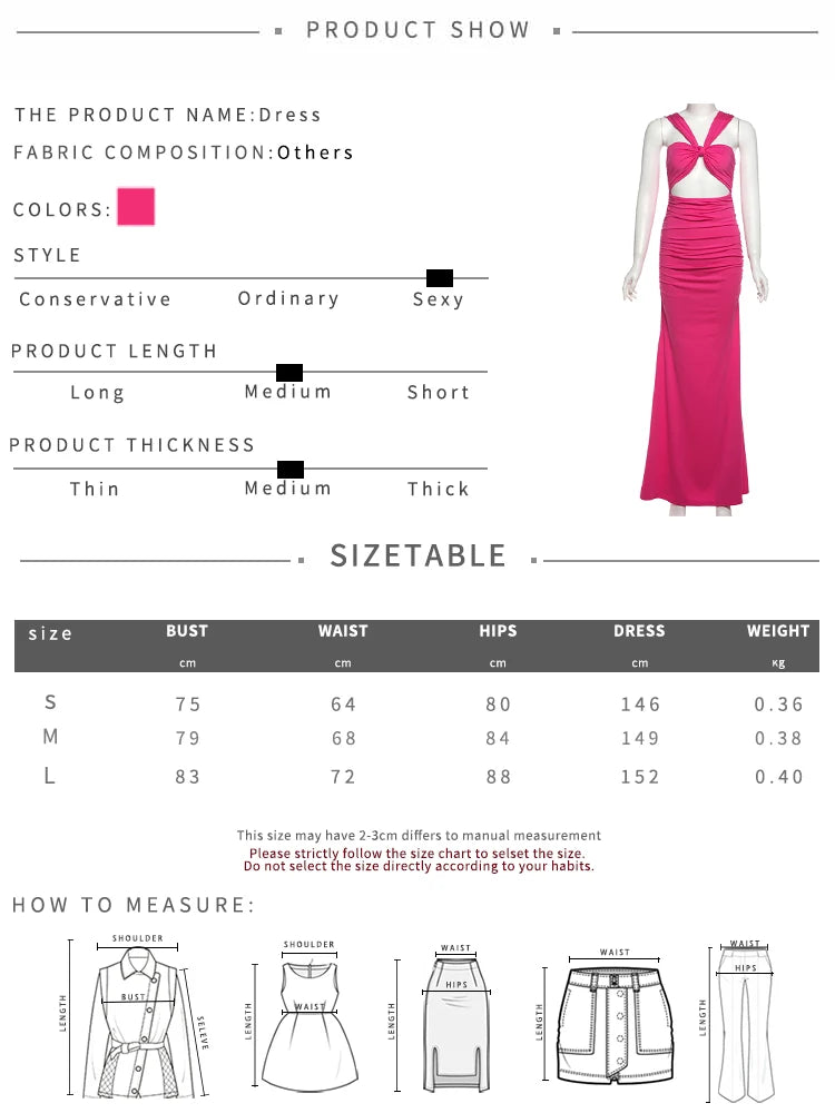 Weird Puss Sexy Hollow Maxi Dress Women V-Neck Off Shoulder Ruched Skinny Peach Hip Midnight Fashion Prom Party Elegant Vestidos