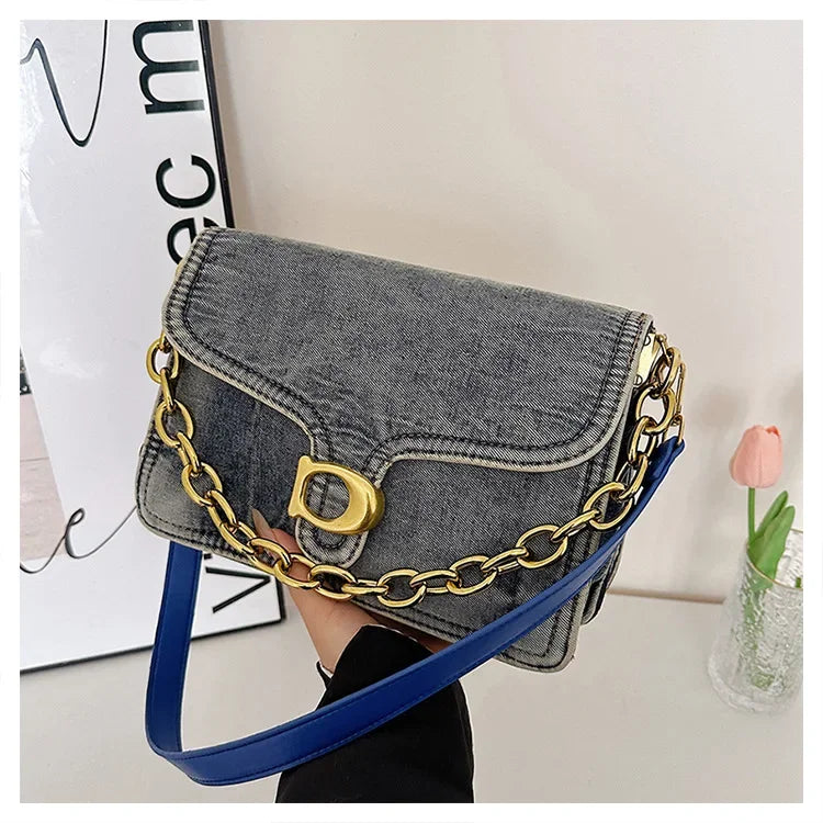 2025 High-Value Retro Women's Canvas Underarm Bag – Trendy Shoulder/Crossbody, Versatile Sophisticated Backpack