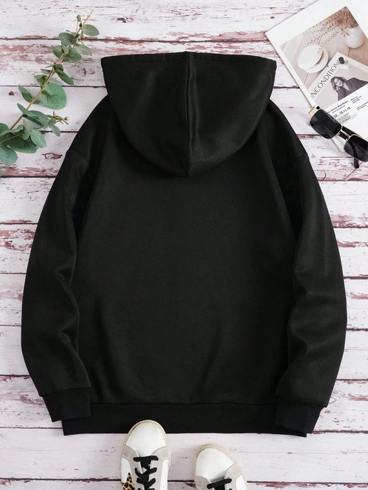 Solid Color Zipper Hoodies Womens Autumn Casual Sportswear Y2K Comfortable Long Sleeved All-Match Pocket Oversized Hoody