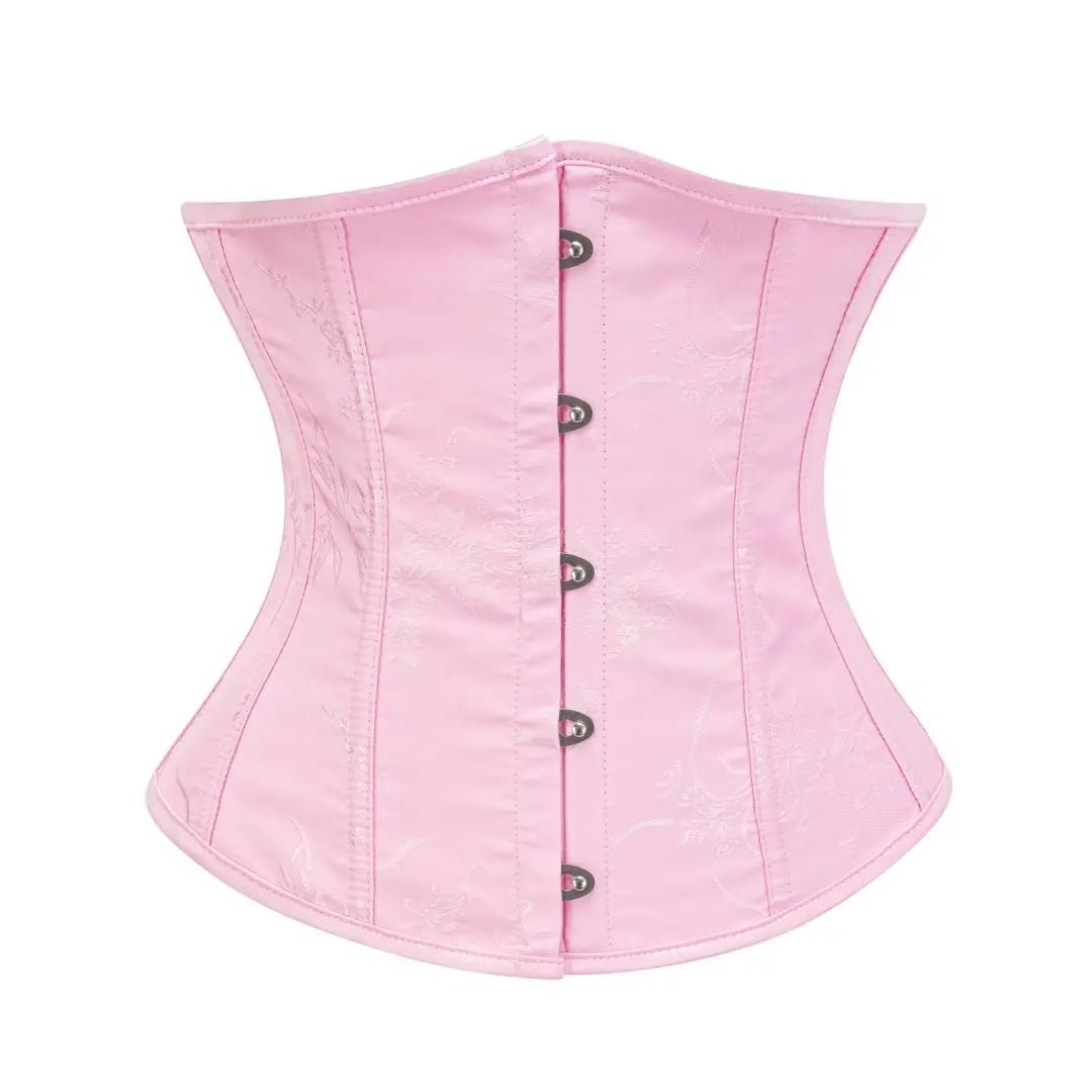 Sky Blue Jacquard Steampunk Underbust Corset Shapewear Women Tummy Control Waist Trainer Sexy Bustiers & Corsets Gothic Clothing