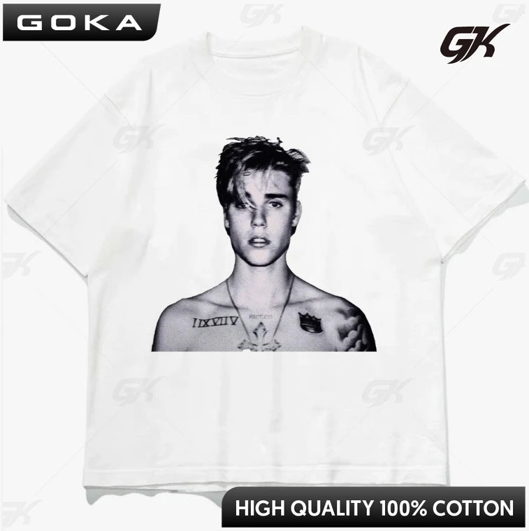 Justin Bieber Shirts Streetwear T-shirts T Shirts for Men Graphic T Shirts Top Cpe Unisex Pro Choice My Body My Choice