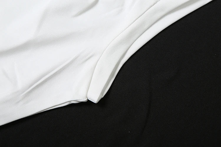 Weird Puss Heart Hollow 2 Piece Set Women o-Neck Sleeveless Tops+Skinny Stretch Pants Vacation Casual Simple Elegant Solid Suits