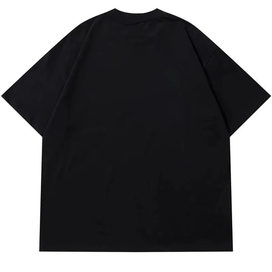 Men's Oversized Star Shadow Graphic T-Shirt