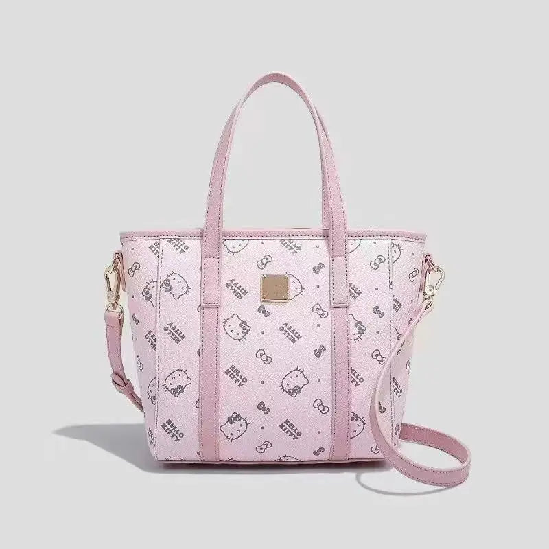 Sanrio Hello Kitty Handbags Women Fashion Satchel Portable Tote Purses and Handbags Crossbody Bags for Women Designer Bag