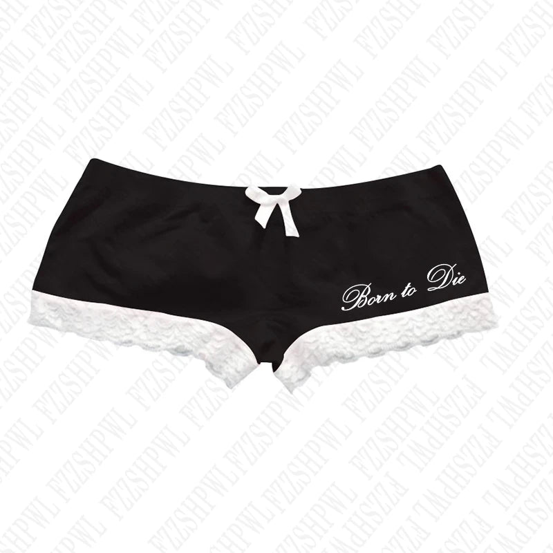 Women's shorts Y2K streetwear hip-hop punk emo girls vintage cute bow Harajuku lace chic aesthetic summer Gothic women tank tops