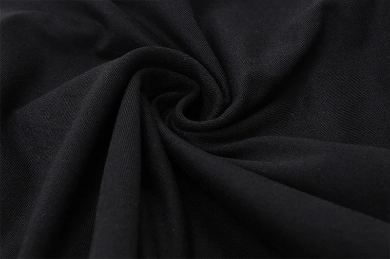 WhereMery Summer Women Black Slim Halter Tank Top Y2K Sexy Square-neck Pleated Backless Crop Tops Casual Sleeveless Bodycon Vest