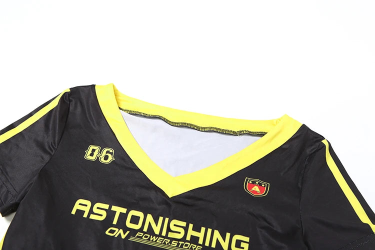 Sisterlinda Casual Summer 2 Piece Set Letter Print Crew Neck Short Sleeve T-shirts+Drawstring Slim Mini Bottoms, lady's Tracksuit