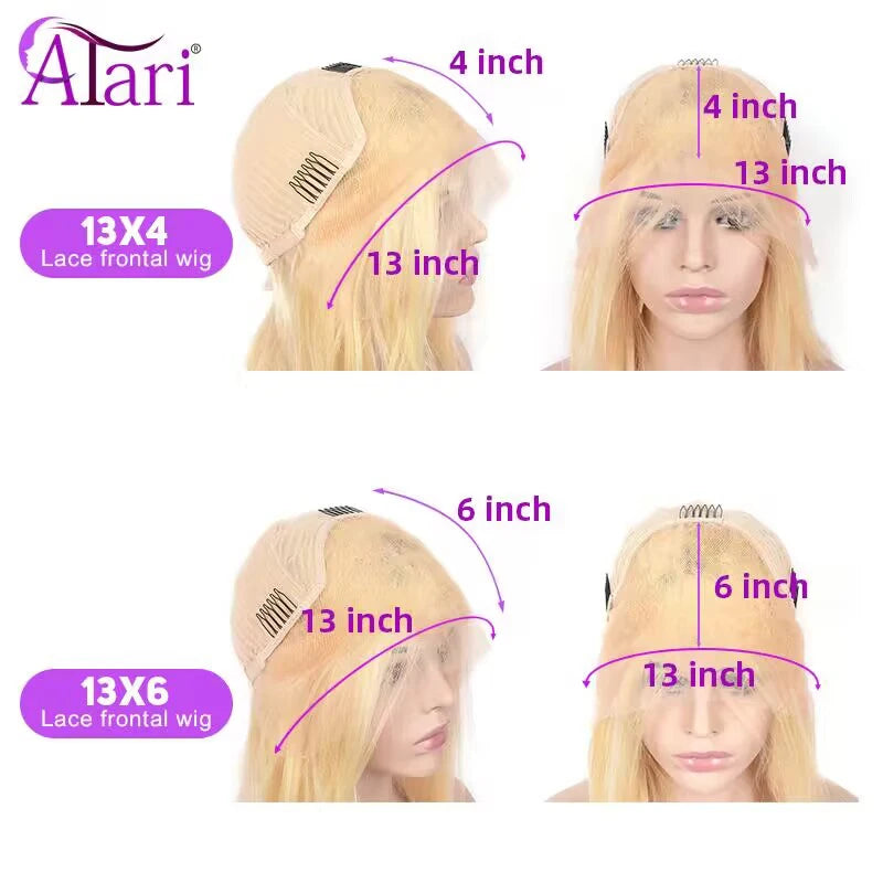 13x6 Lace Front Sapphire Blue Human Hair Body Wave Wigs Light Blue Transparent 13x4 Lace Frontal 613 Colored Wig Pre Plucked
