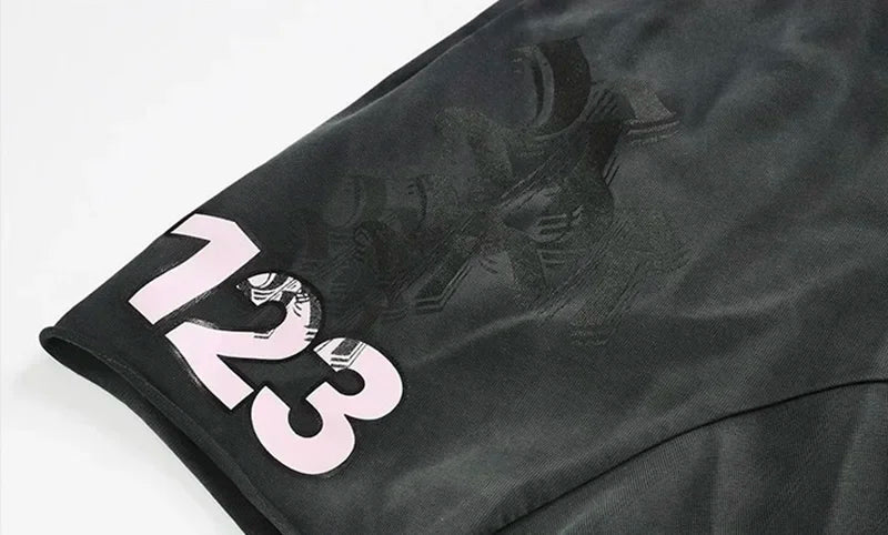 Men Woman Black Green Purple Red RRR123 Shorts Joggers Streetwear Drawstring Good Quality Vintage Graffiti Casual Couple