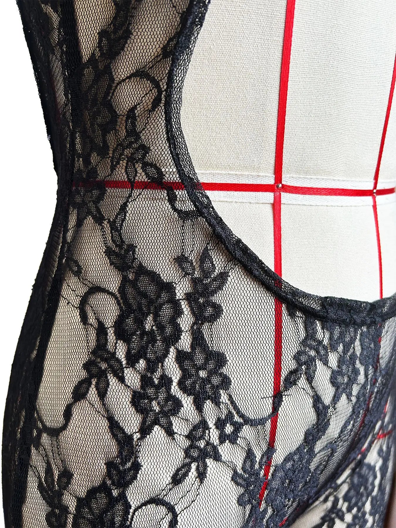 Weird Puss Sexy Backless Fitness Jumpsuit Women Hollow Short Sleeve Jacquard Skinny Activity Midnight See Through Long Overalls