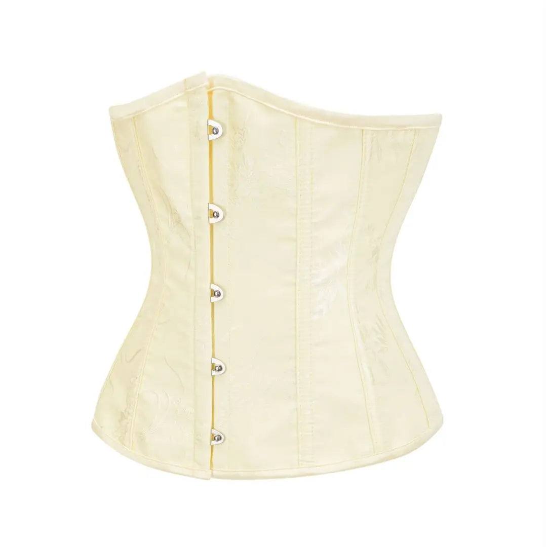 Sky Blue Jacquard Steampunk Underbust Corset Shapewear Women Tummy Control Waist Trainer Sexy Bustiers & Corsets Gothic Clothing