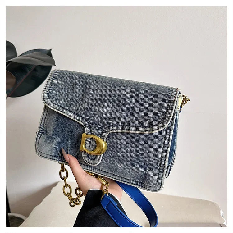 2025 High-Value Retro Women's Canvas Underarm Bag – Trendy Shoulder/Crossbody, Versatile Sophisticated Backpack