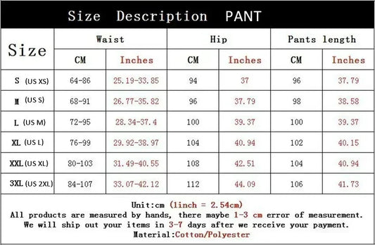 2025 men's sweatpants autumn and winter new men's casual pants sports jogging sportswear sports pants Harajuku trend street pant