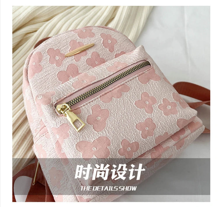2023 Women Solid Mini Small Backpack Travel Casual Women's Shoulder Bag Female Phone Pouch Pack PU Leather Black Purse Рюкзак